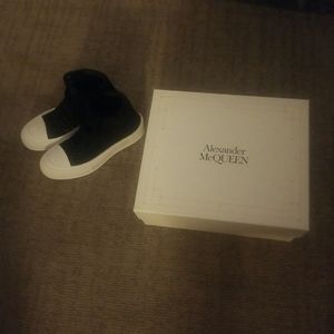 Alexander McQueen Plimsoll High-Top Size 9 US Mens UK 8